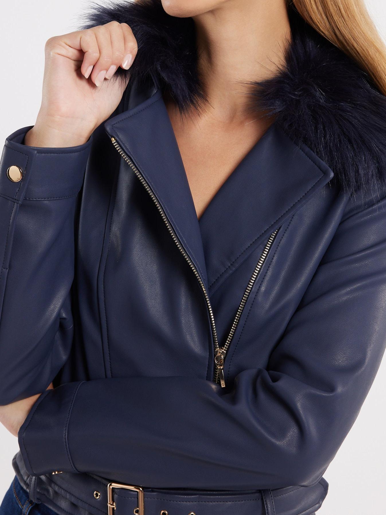 Roxanne Vegan Leather Jacket