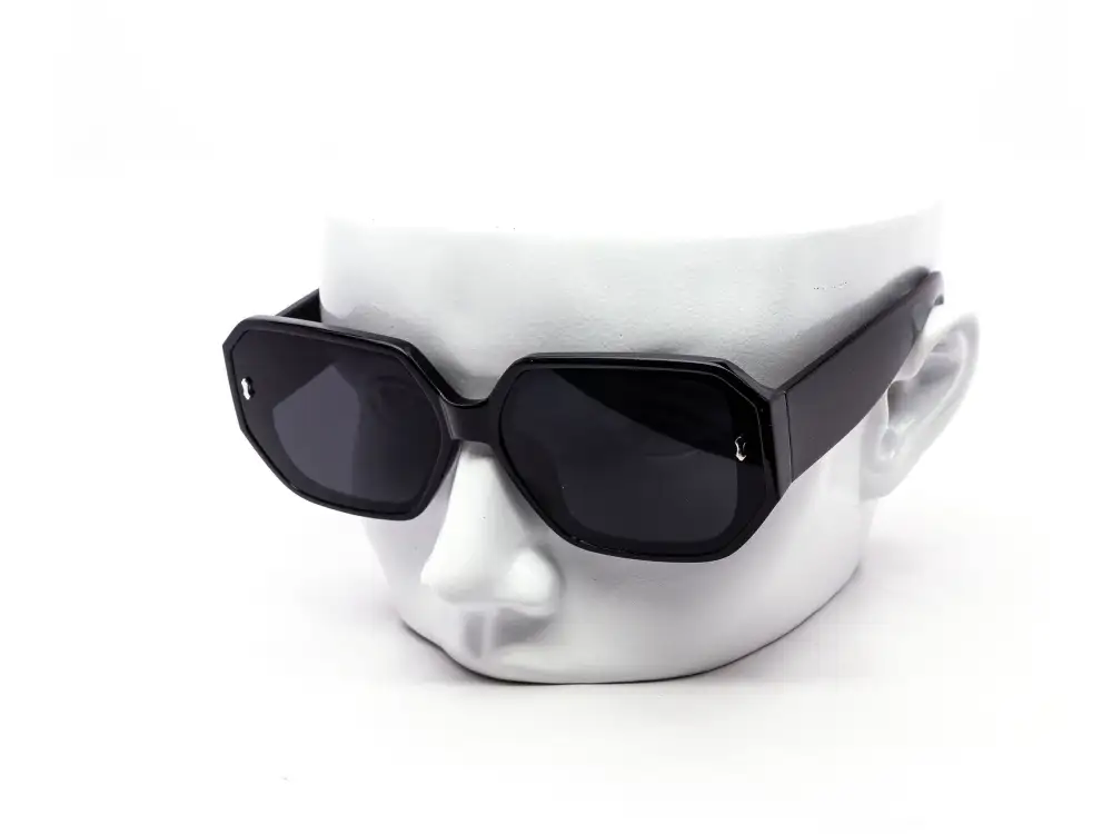 12-Pack Chunky Hexagon Assorted Daily Sunglasses