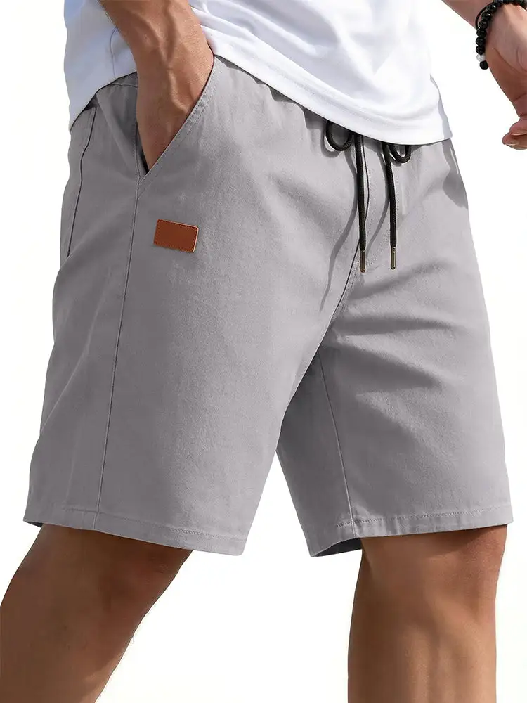 Men's Casual Cotton Blend Chino Shorts