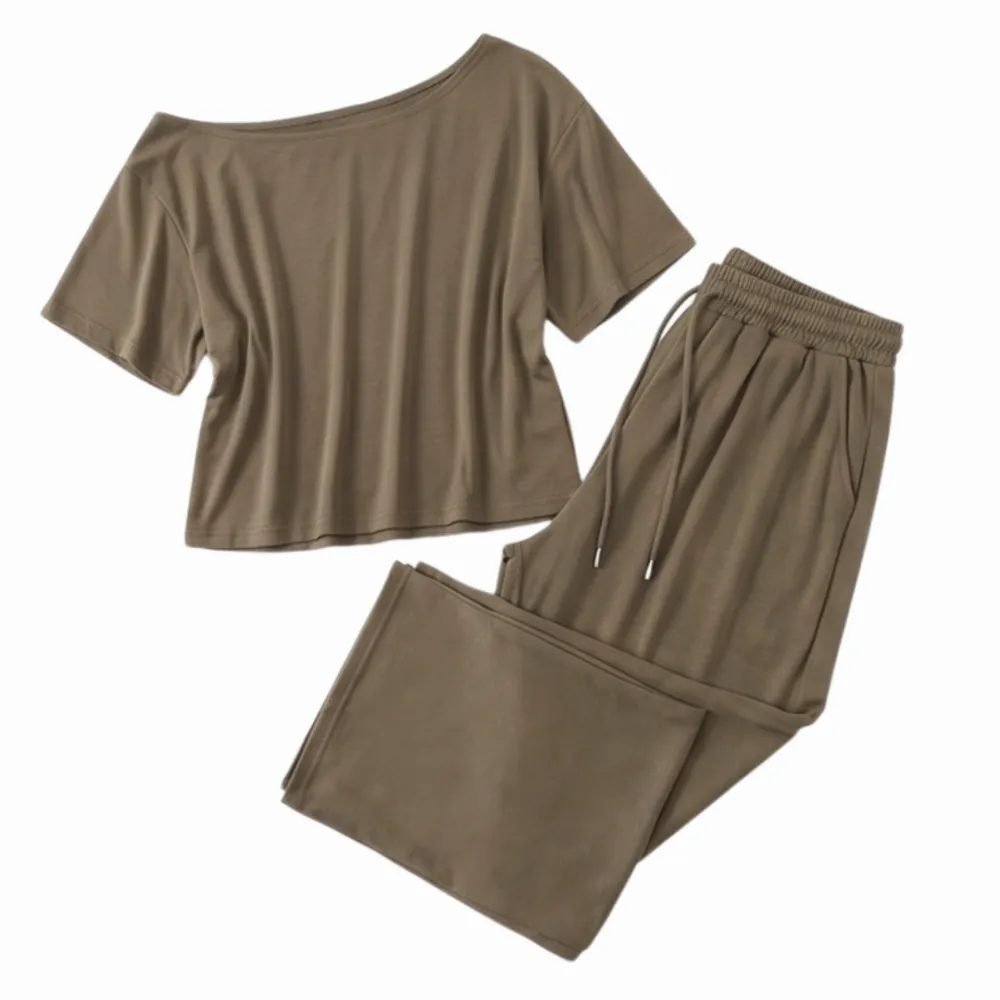 Off Shoulder Two Piece Set
