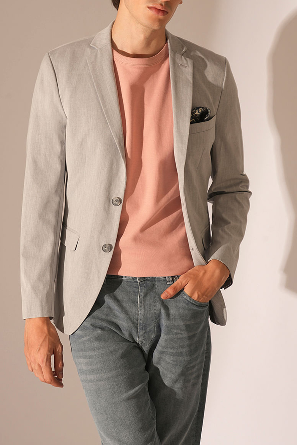 Blue Organic Cotton T-shirt