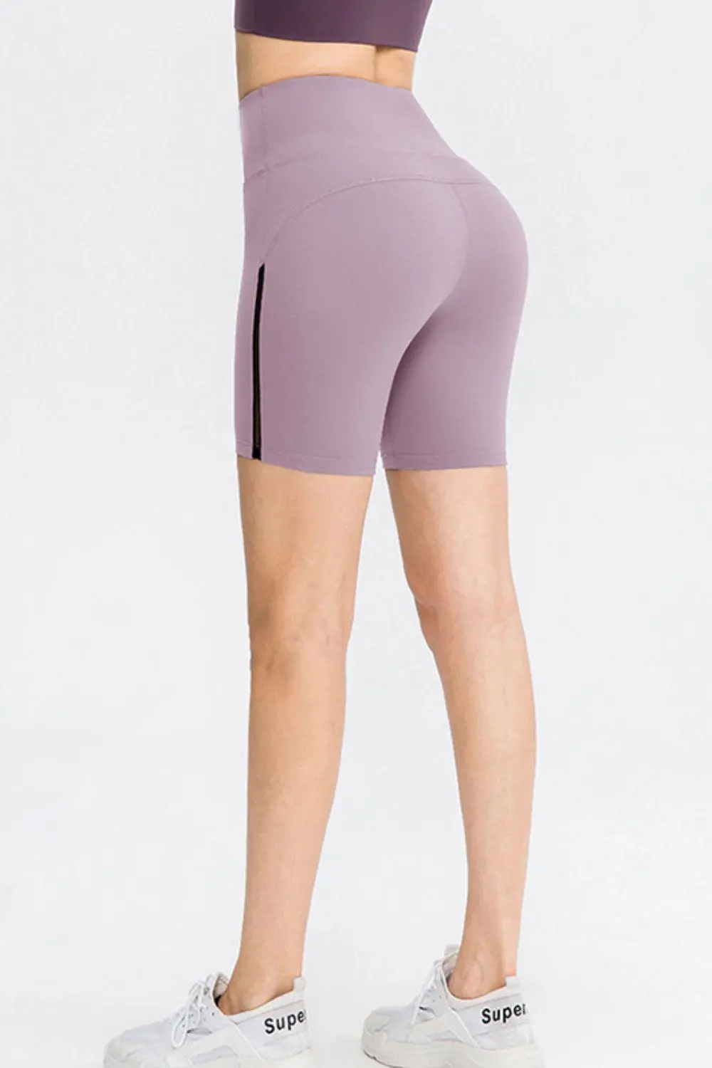 Wide Waistband Sports Detail Shorts