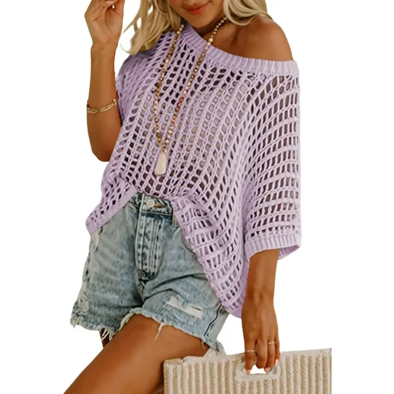 Women's Summer Crew Neck Short Sleeve Top