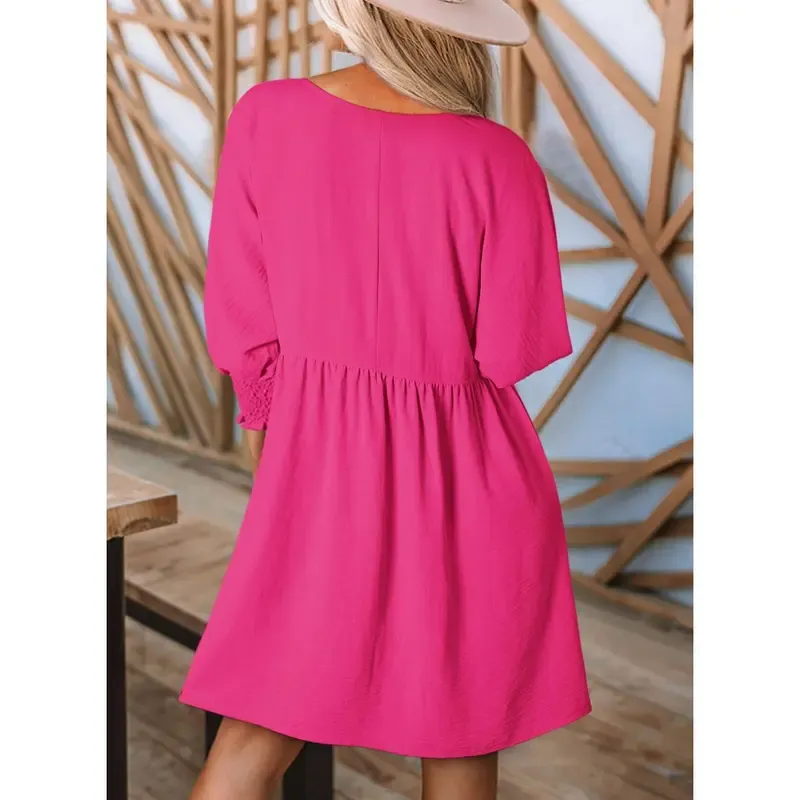 Women's Summer Waist-Cinching Dress🔥8-Pack - Only $24