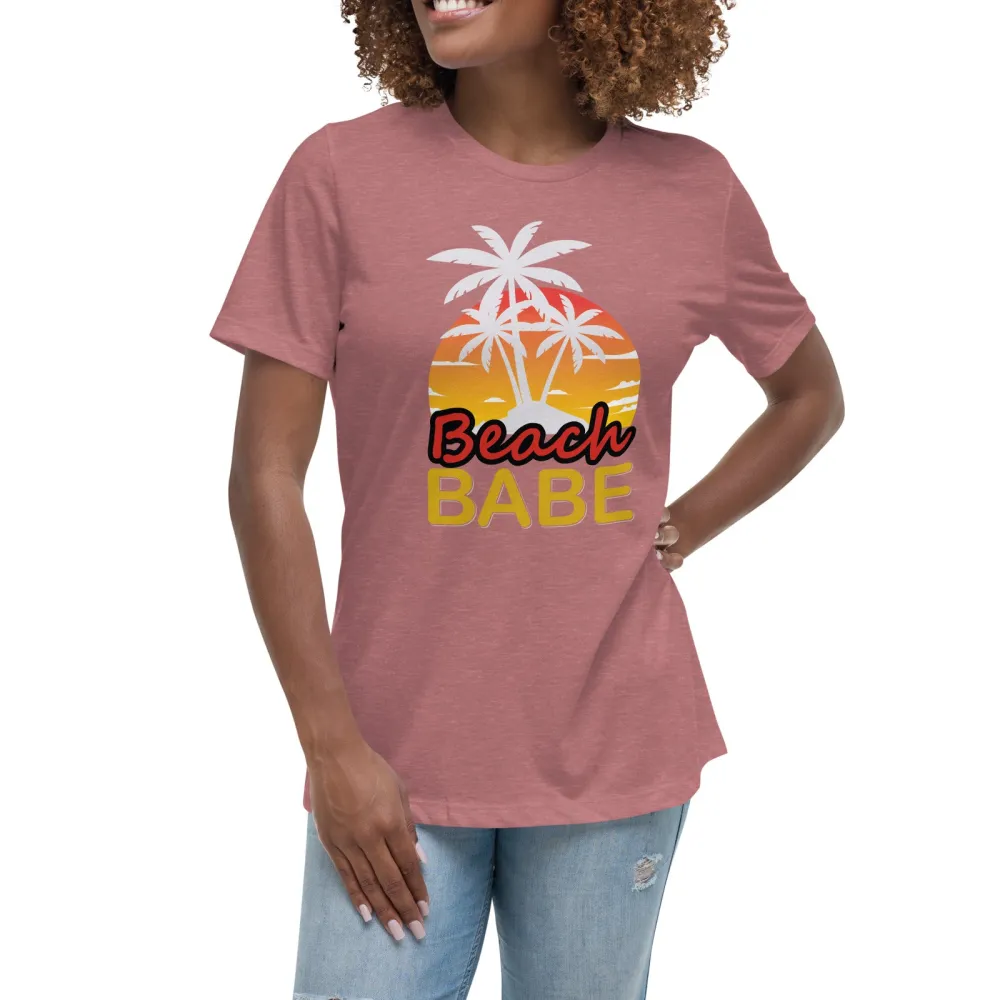 Relaxed T-Shirt Beach Babe