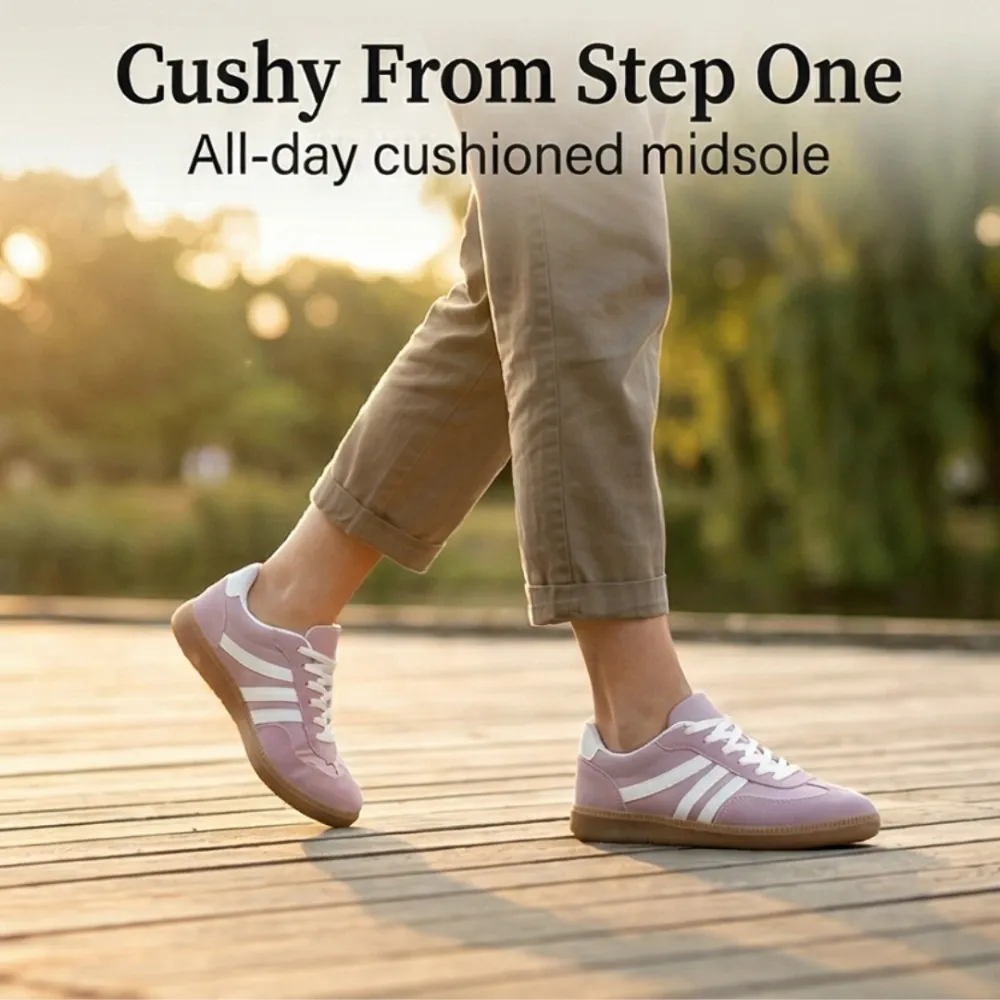 Cushioned Retro Sneakers