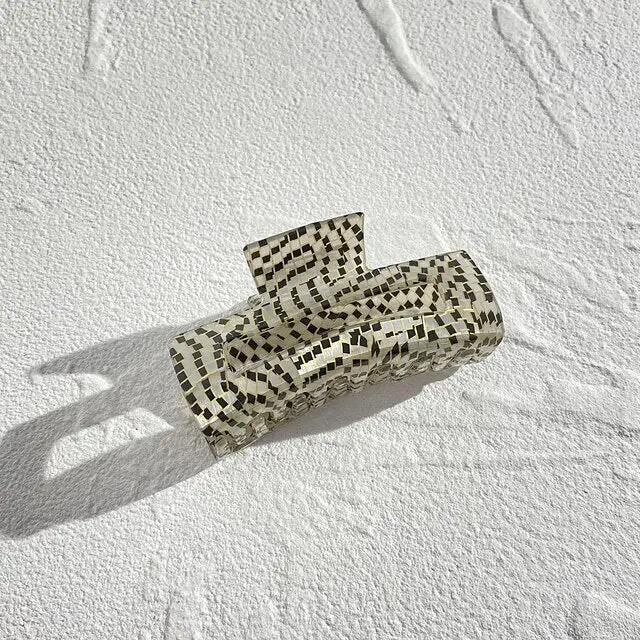 Abstract Pattern Hair Claw Clip
