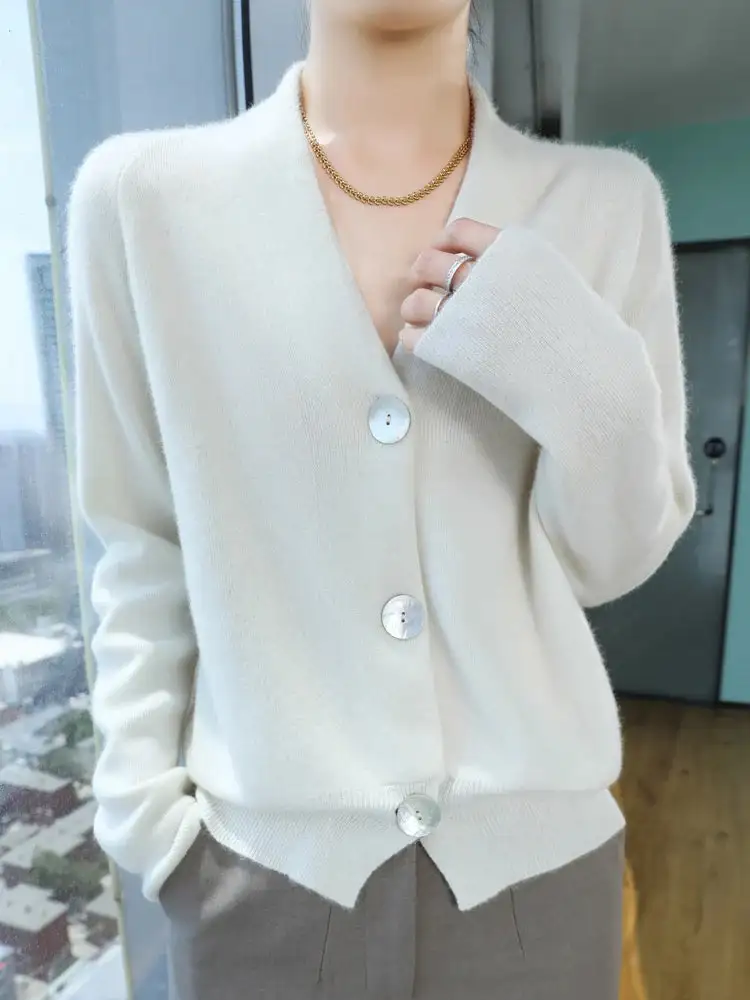 Pure Sophistication: Cashmere Essential Cardigan