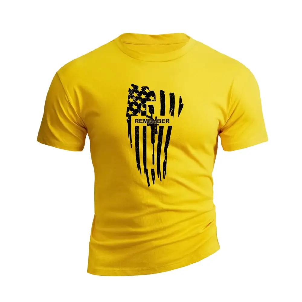 USA FLAG REMEMBER GRAPHIC TEE