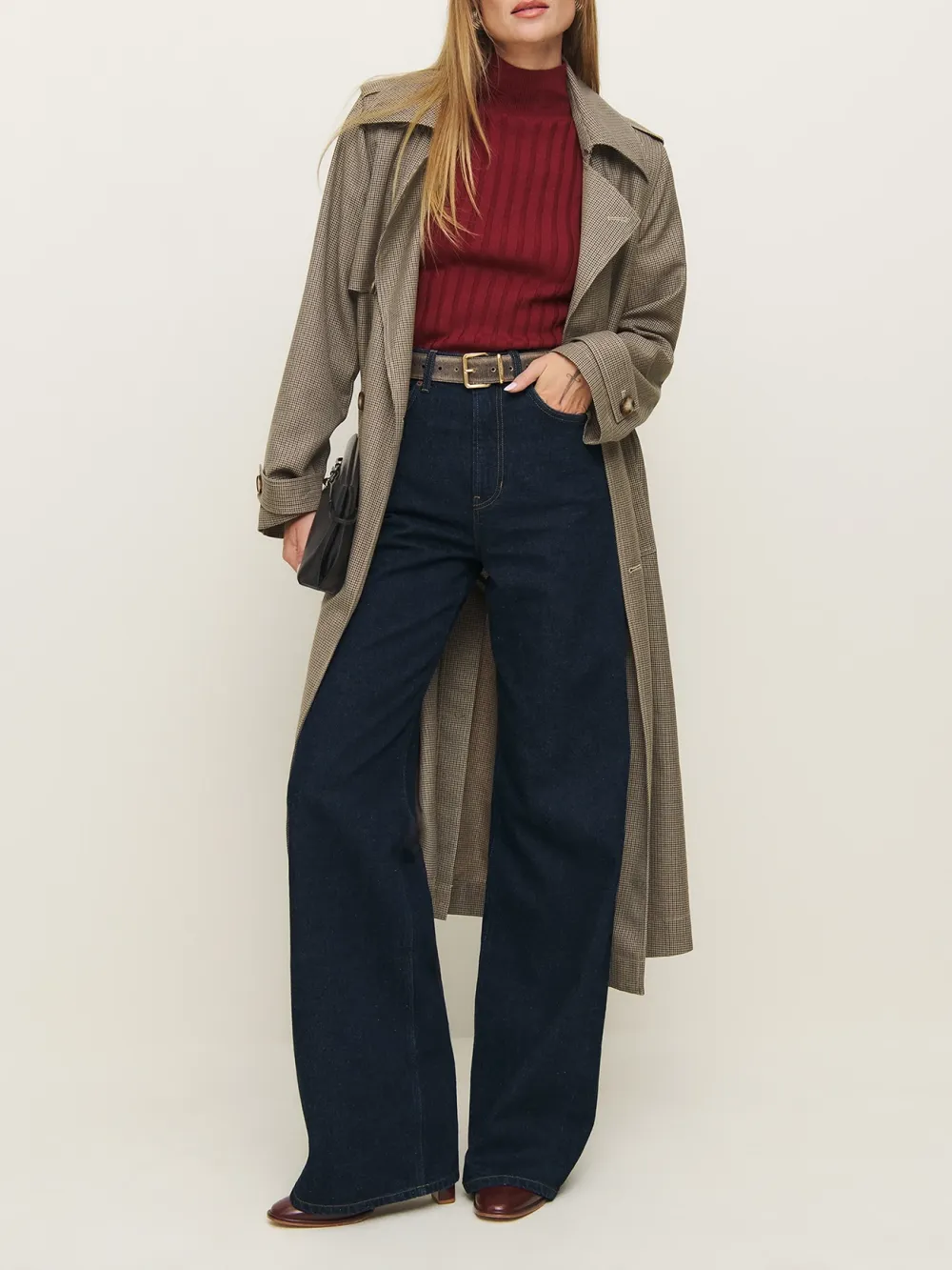 High Rise Slouchy Wide Leg Jeans