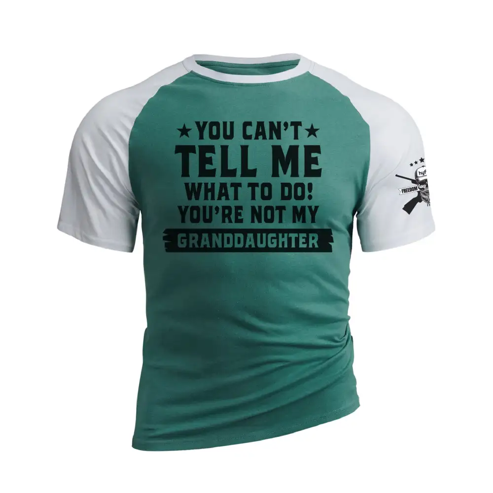 YOU CAN RAGLAN GRAPHIC TEE