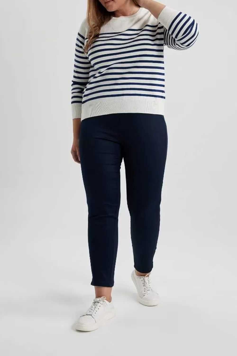 Normal Waist Satin Trousers