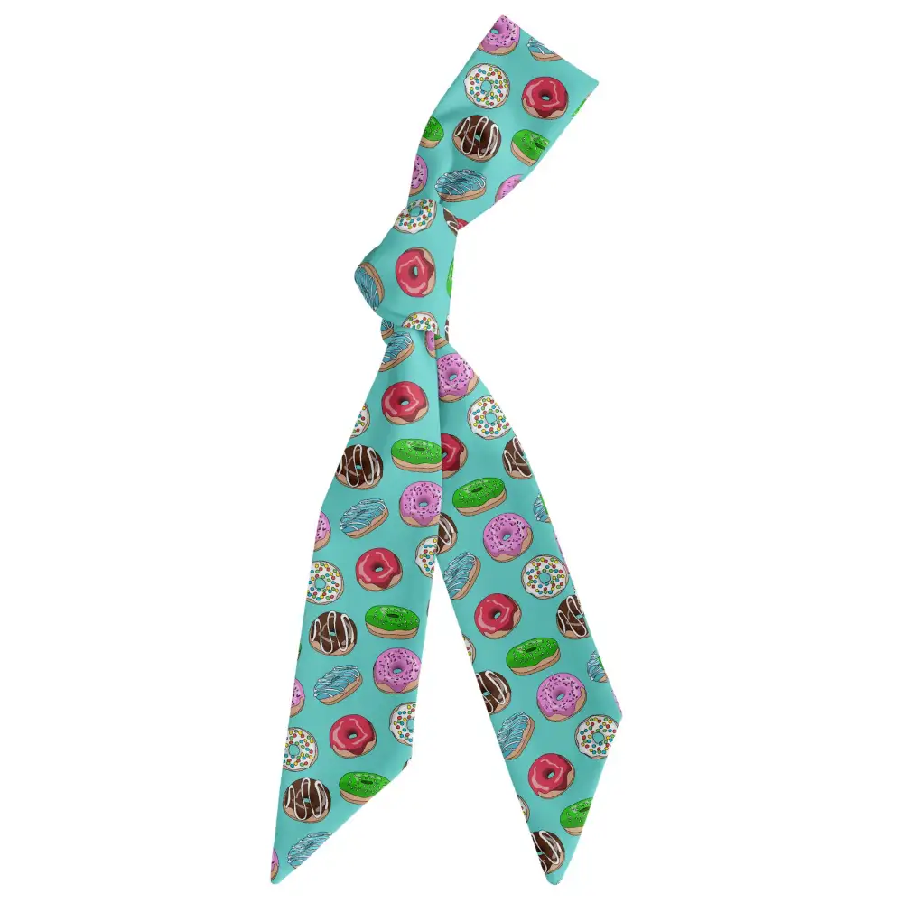 Donuts Novelty Hair Scarf