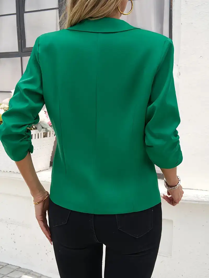 Knit Tailored Blouse