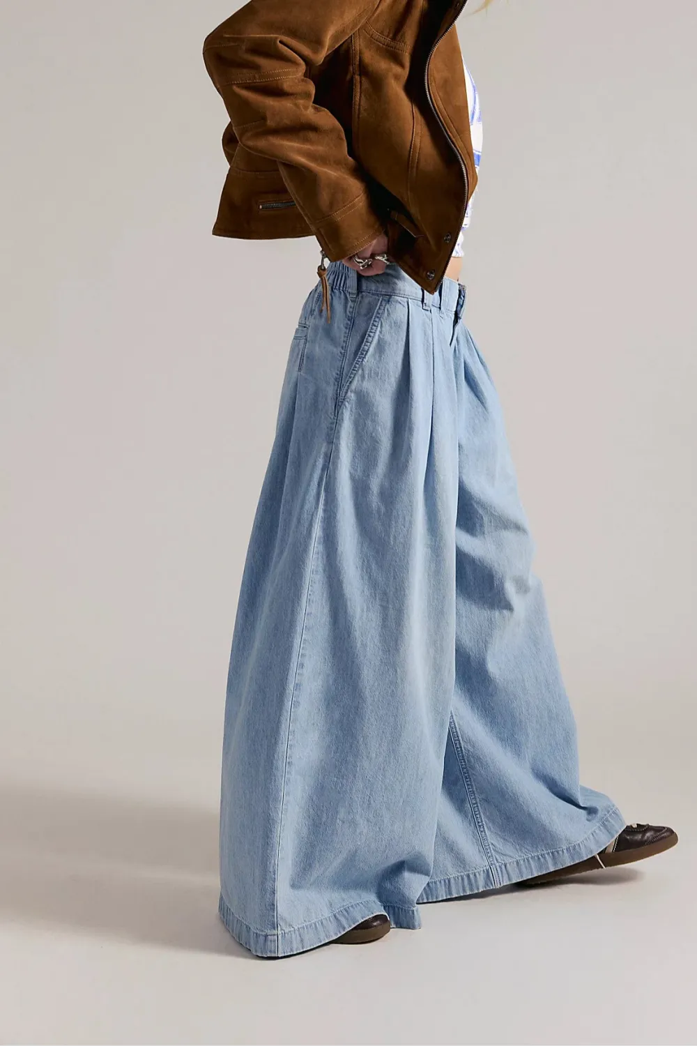 Women's Comfortable Drape Wide Leg Pants