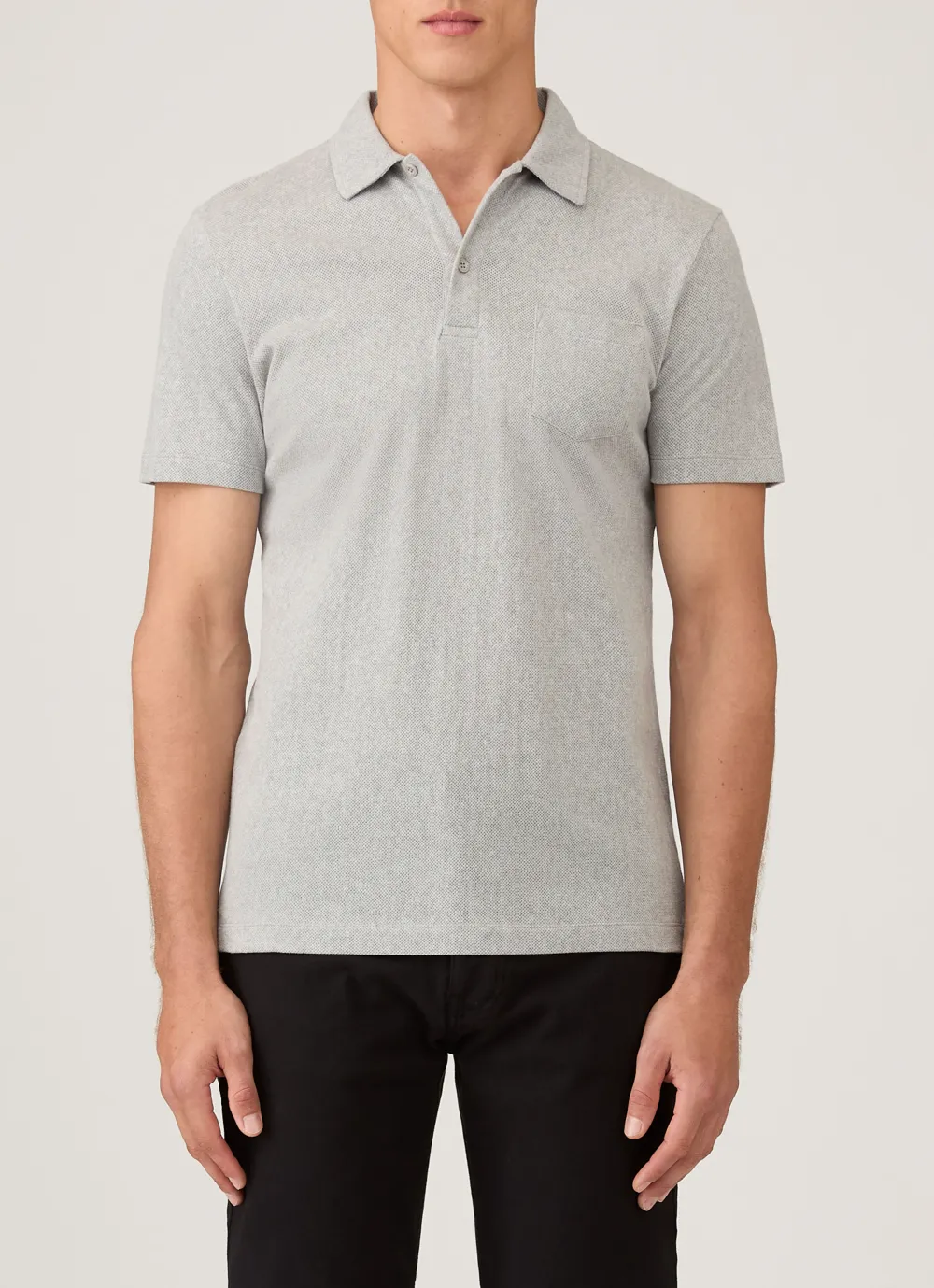 Versatile Everyday Slim Fit Mesh Cotton Short Sleeve Polo Shirt