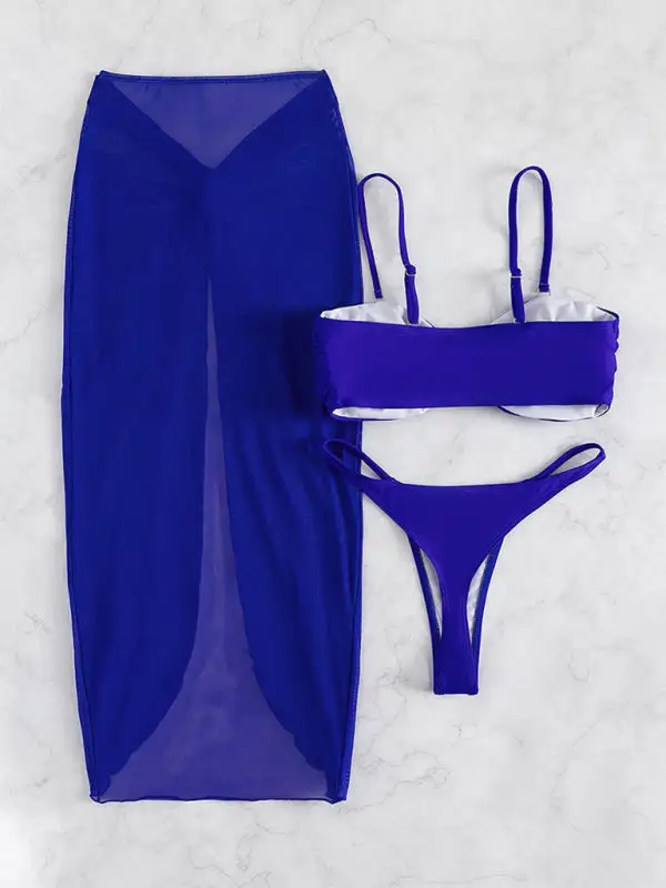Clean Layered U Shaped Decoration Swim Set