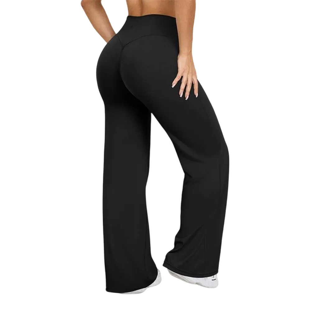Women's Casual Pants - High-waisted Loose-Fitting Casual Pants