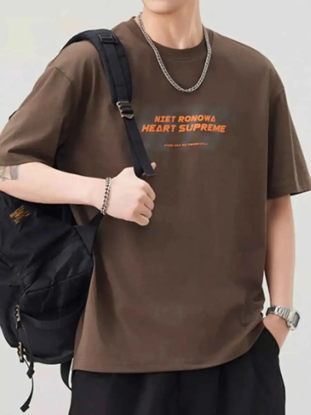 Everyday Round Neck Letter Graphic T-Shirt