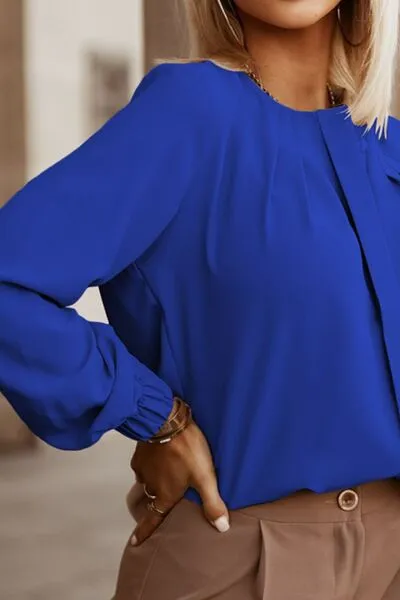 Relaxed Crew Neck Shirt