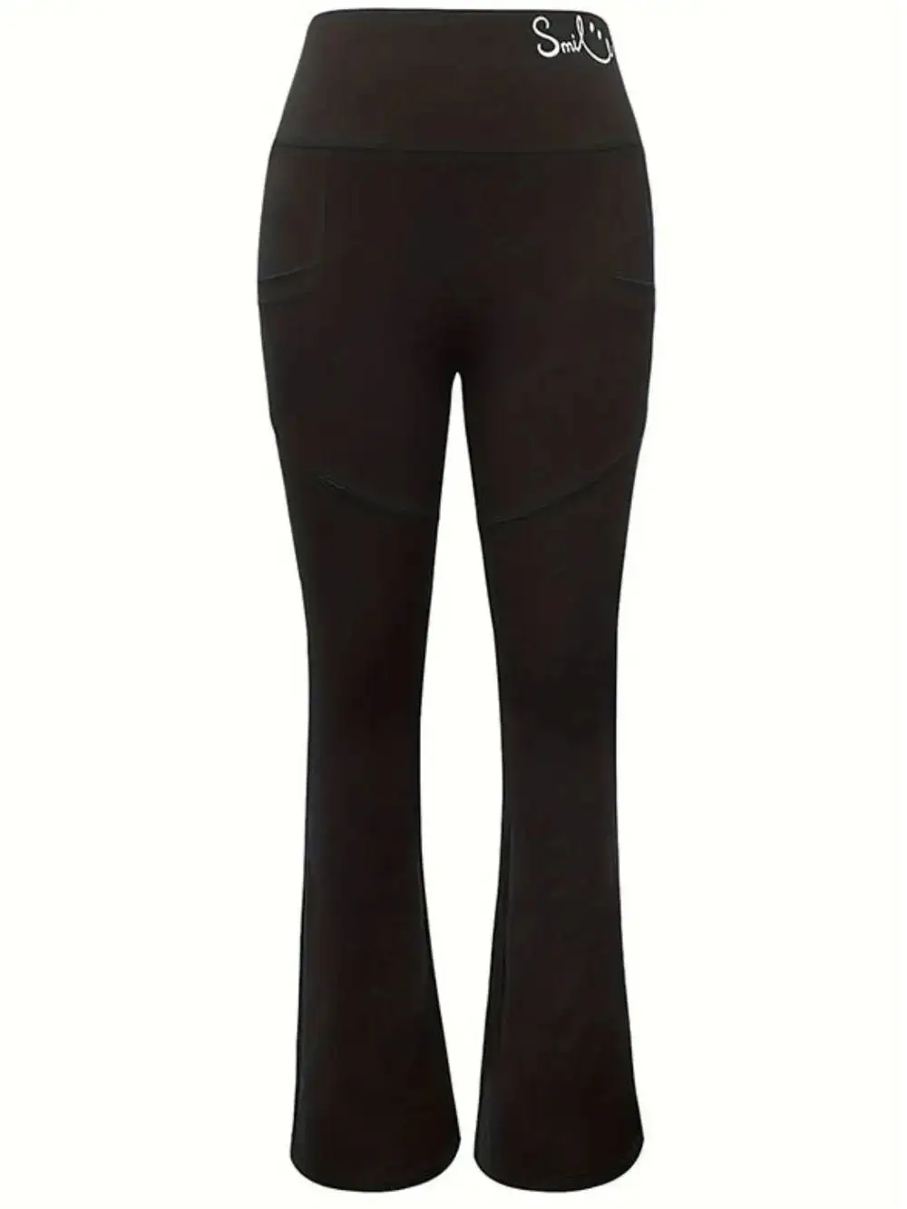 Tailored High Waist Pocket Detail Pants