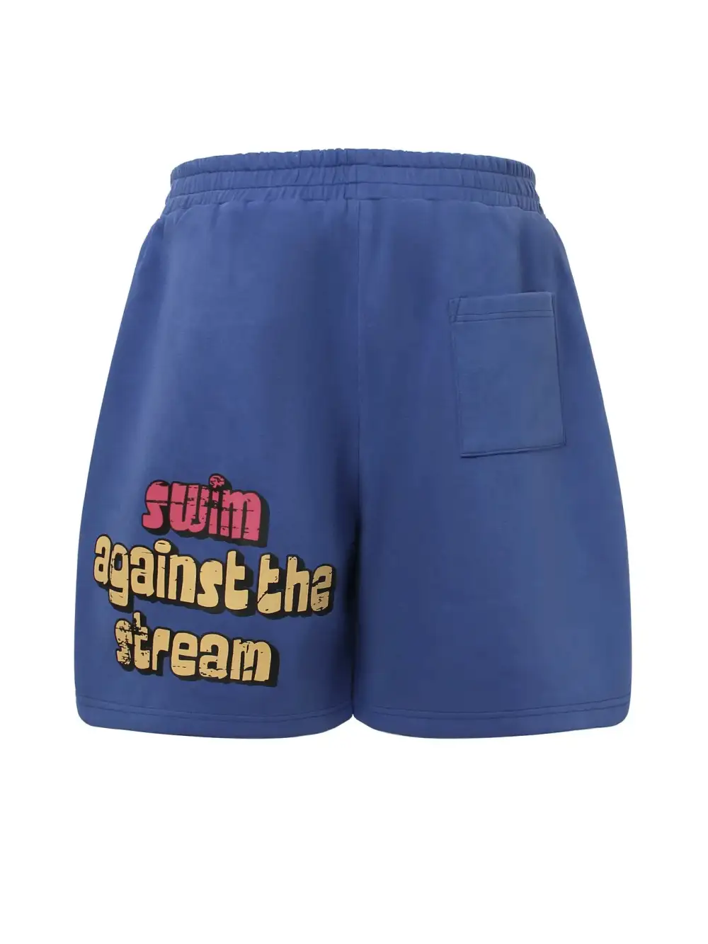 Easy Drawstring Cotton Blend Casual Shorts