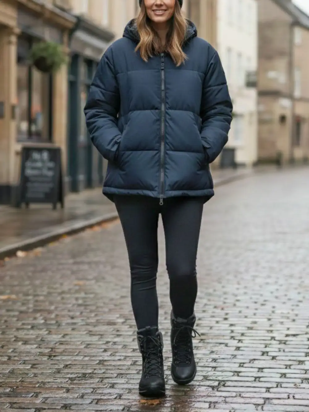 Women's Sleek Country Water Resistant Pull On Everyday Boots