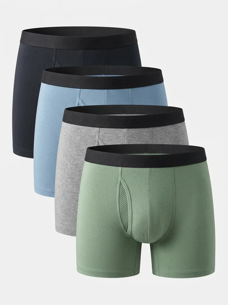 Classic Simple Four Pack Briefs