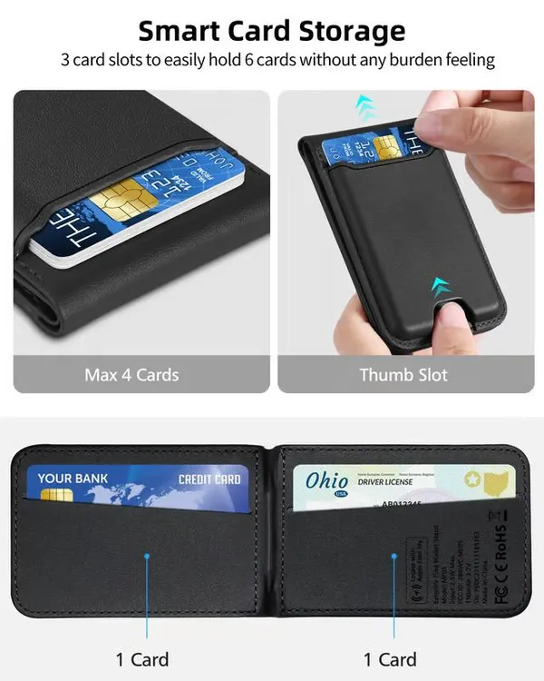 Magntic Wallet for IPhone