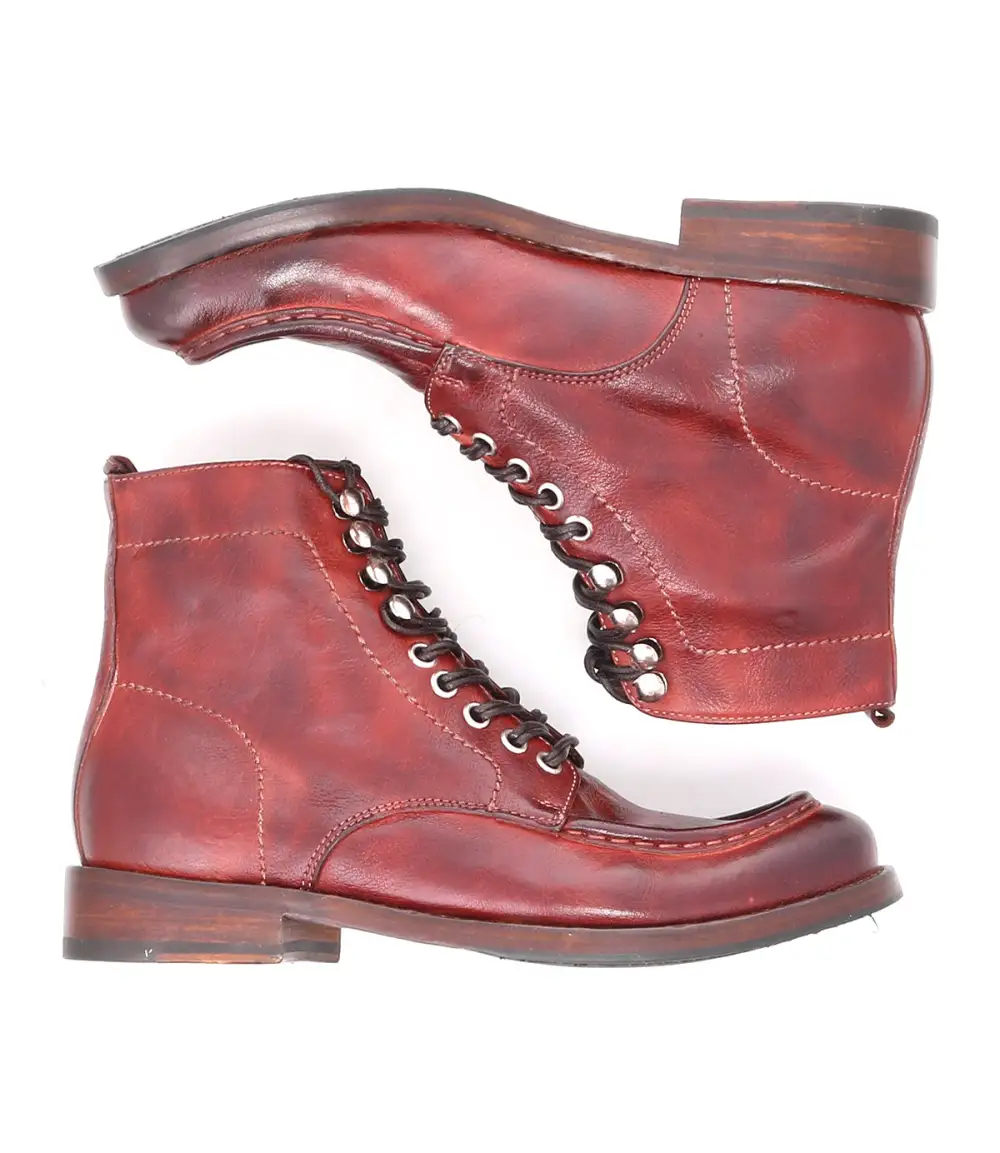 Reinforced Leather Rugged Crafted Ankle Boots