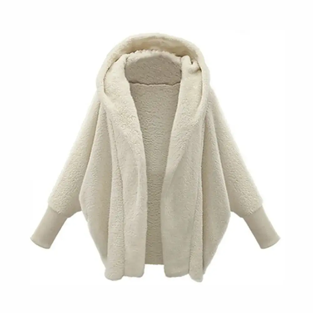 Open-Front Fisherman Knit Coat