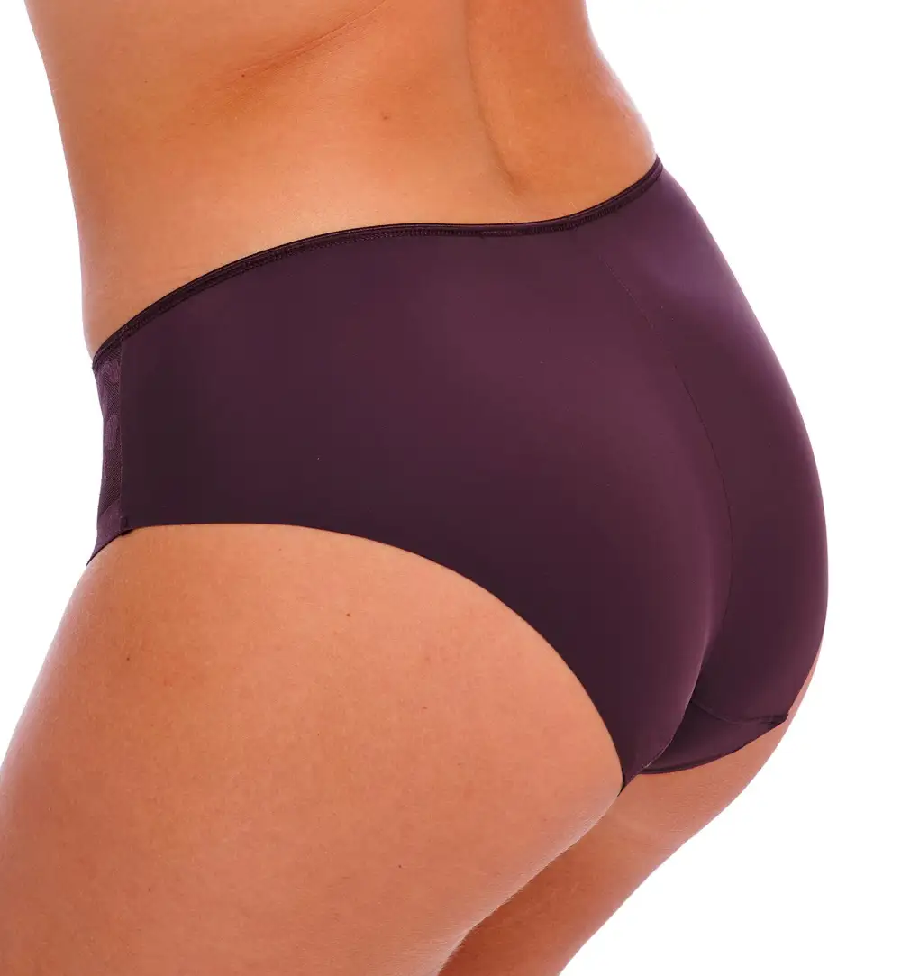 Classic Mid-Rise Cotton Floral Full-Coverage Brief Panty