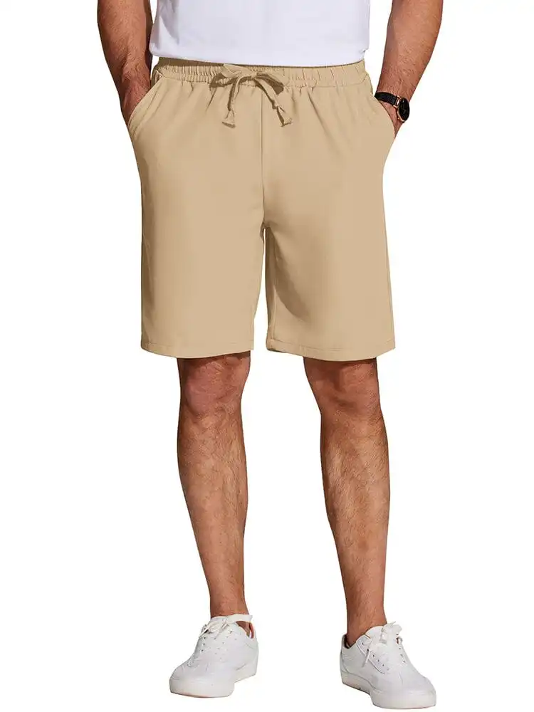 Men's Casual Elastic Waist Shorts