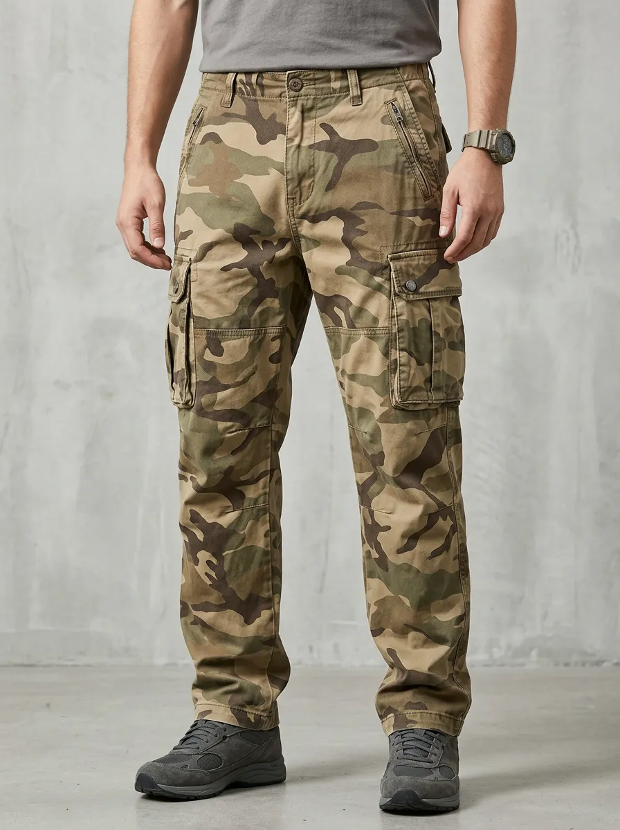 Everyday-Tactical Camouflage Camouflage Cargo Pants
