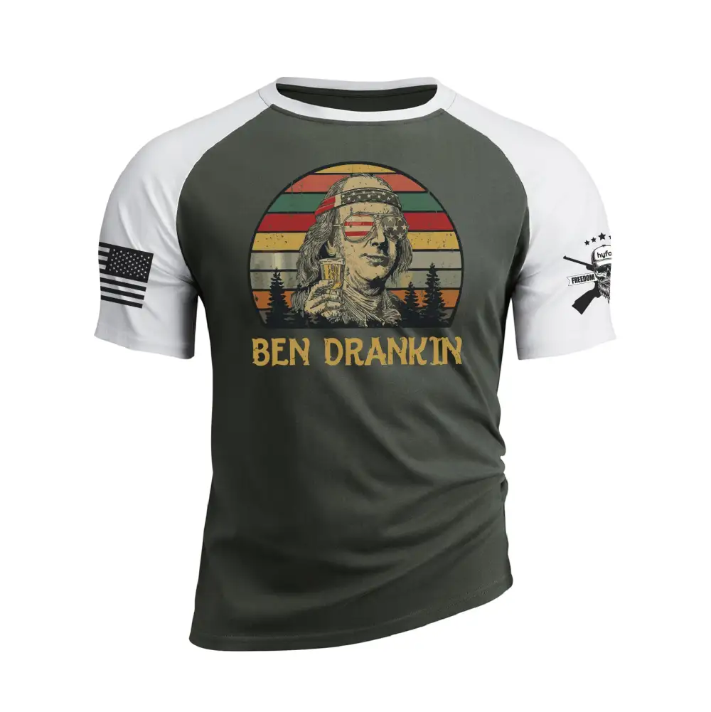 BEN DRANKIN RAGLAN GRAPHIC TEE