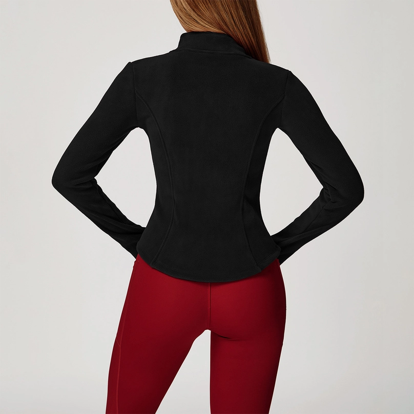 High Collar Full-Zip Jacket