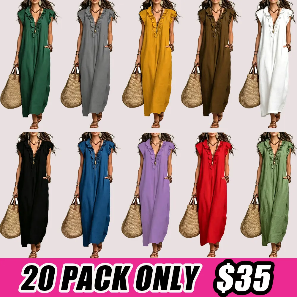 Bohemian maxi dress