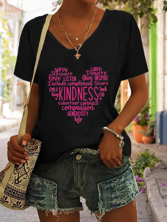 Casual Print T-Shirt