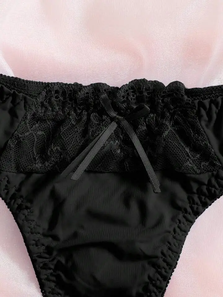 Push-Up Lace Bra And Panty Set