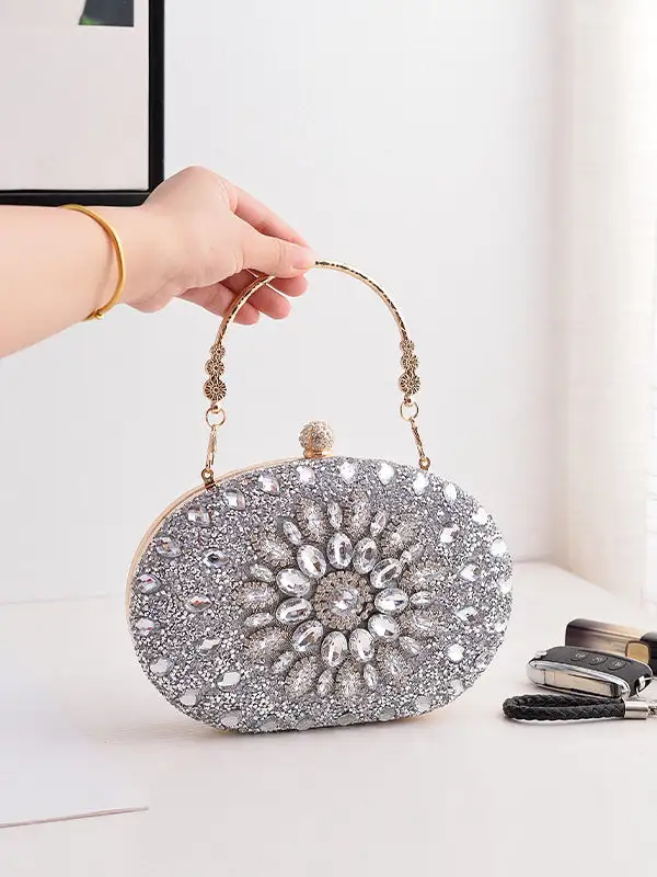 Polished Geometric Shoulder Bag