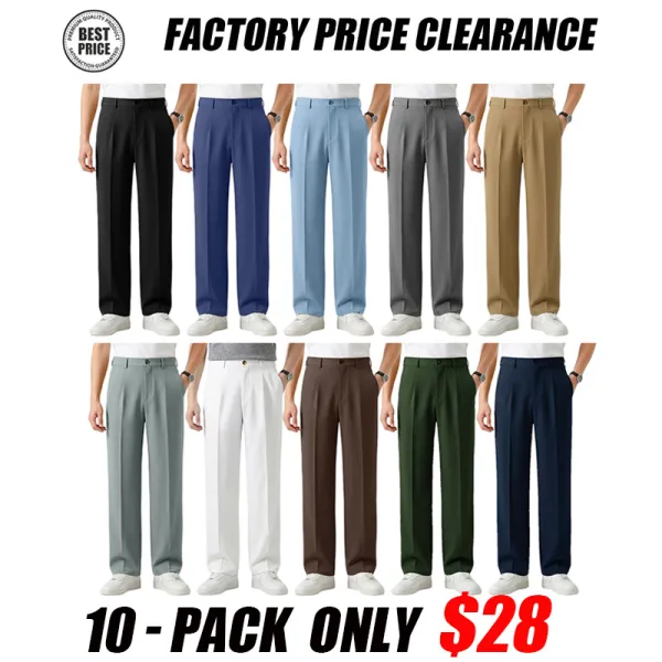 LAST DAY 70% OFF - Super Stretch Ice Silk Comfort Everyday Pants