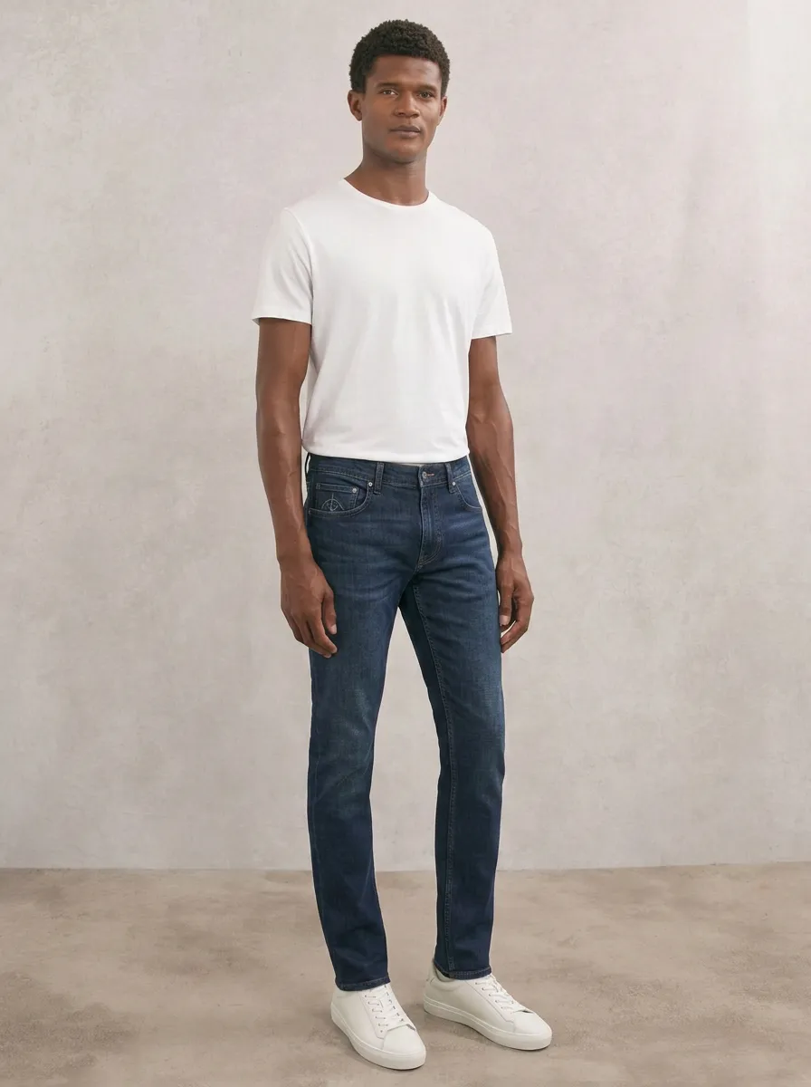 Men's Urban Everyday Casual Wear Stretch Denim Jeans