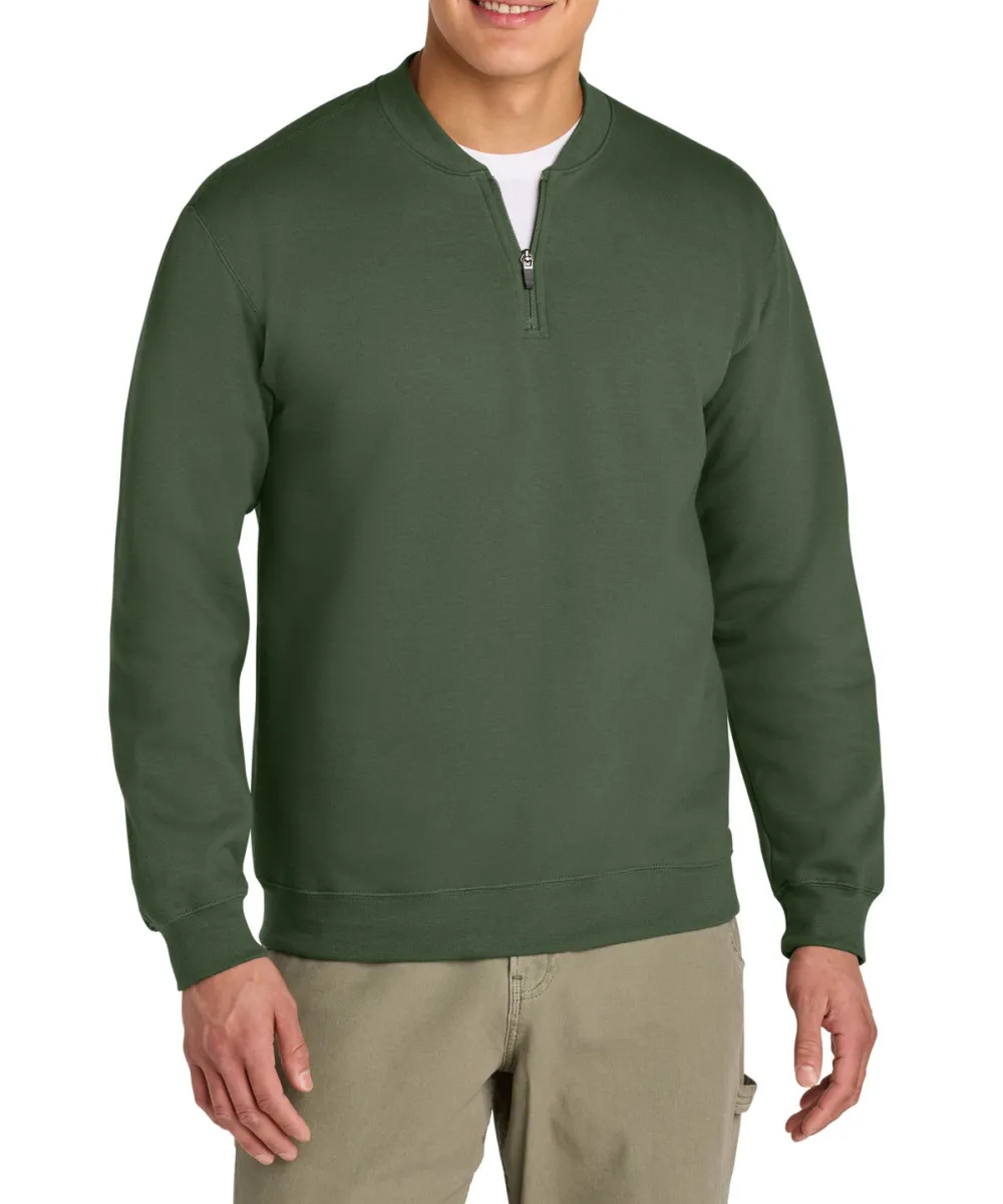 Midweight Quarter-Zip Fleece Pullover