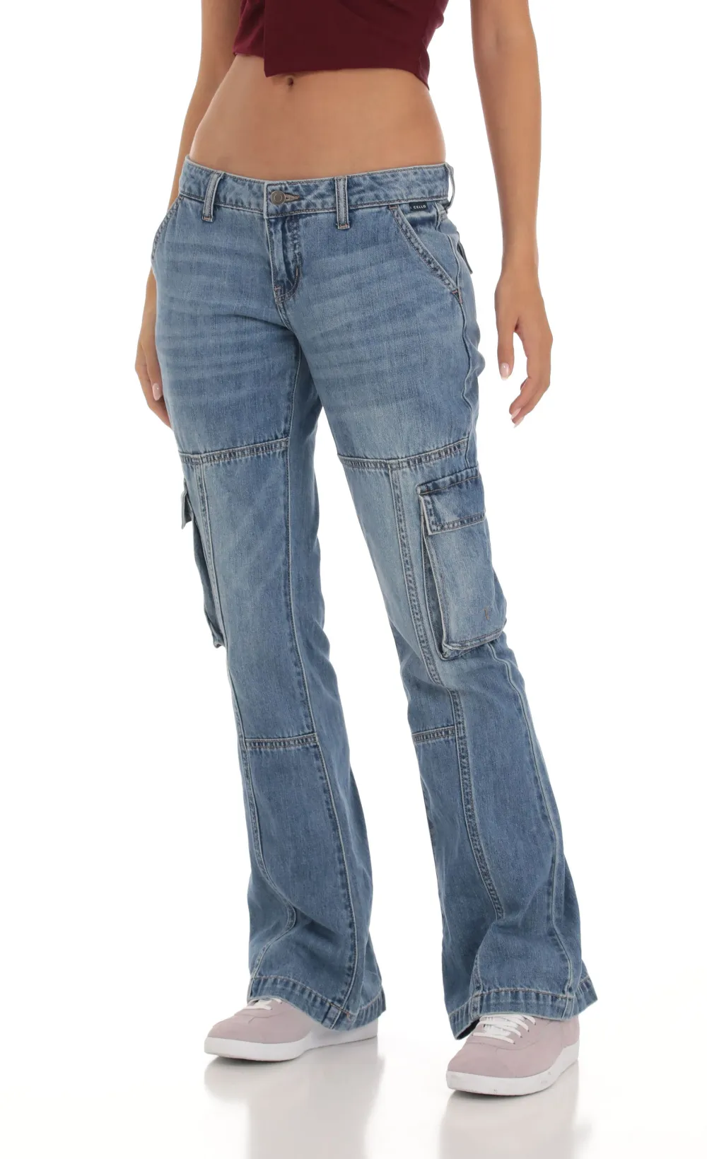 Cargo Jeans in Denim