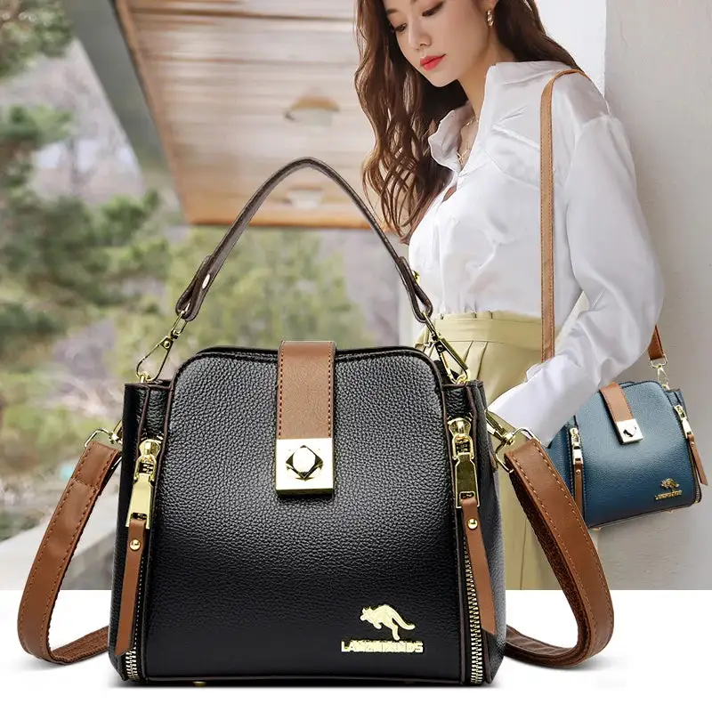 Everyday Soft Zip-Top Shoulder Bag
