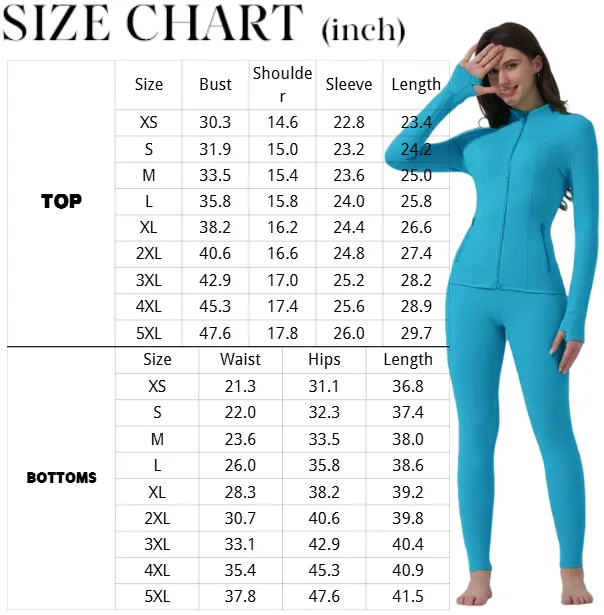 【Gold Zipper】Women's Sporty Tracksuit Set