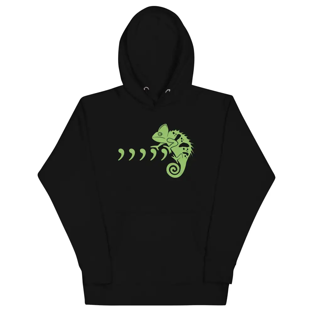 Comma Chameleon Unisex Comfort Hoodie