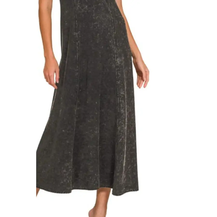 Classic Tencel Mineral Washed Maxi Dress