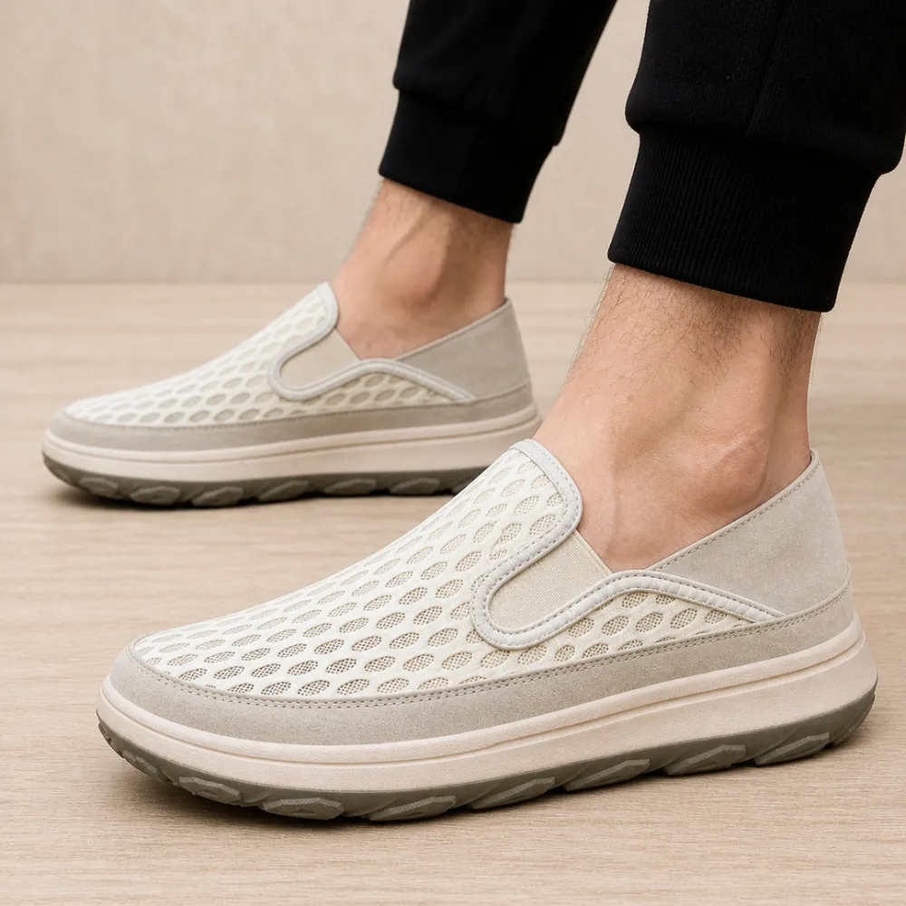 Breathable Casual Slip Ons