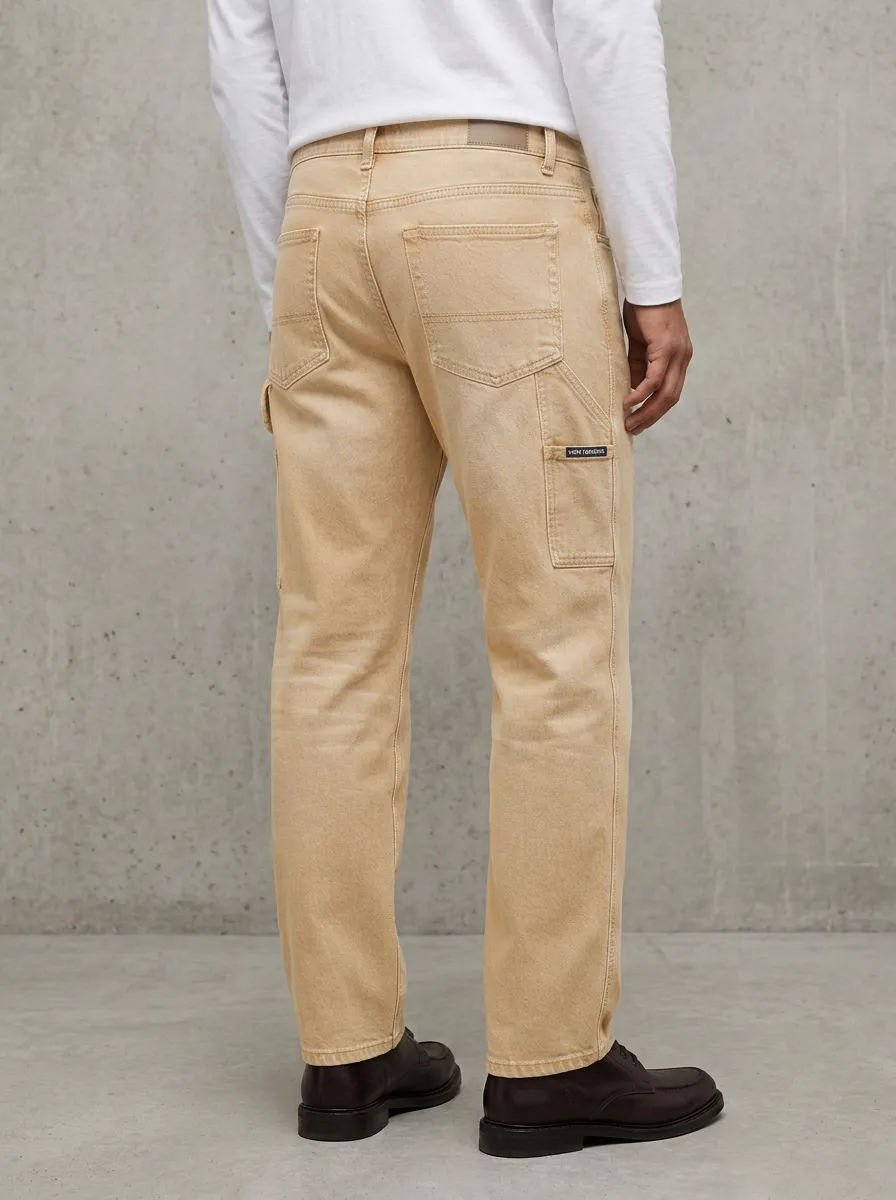 Utility Carpenter Straight Jeans